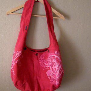 stewart brown organic cotton handprinted boho crossbody bag